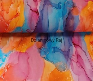 Dres pętelka Pastelowa abstrakcja