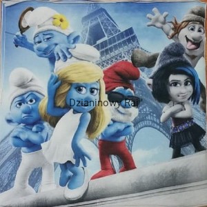 Panel Smerfy drużyna