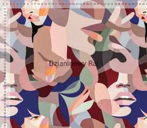 Dres pętelka Twarze