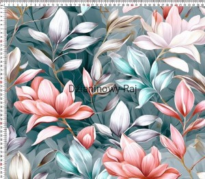 Dres pętelka Pastelowe liście